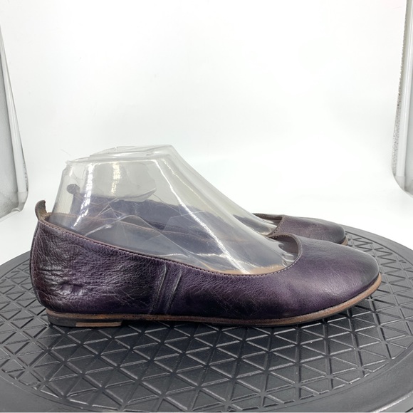 Bed Stu Shoes - Bed Stu Women's Purple Leather Flats
